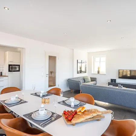 아파트 Lindholm- Strandnaehe -balkon-im Zentrum Von 5